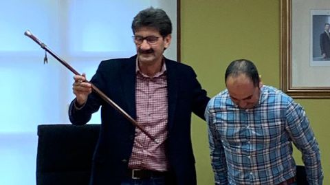 Dumbria. Alcalde, Jose Manuel Peque�o (PSOE)