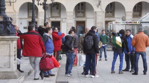 Encierro del cerco en A Corua.