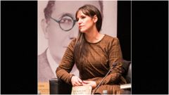 A escritora Iria Collazo L�pez (Barro, 1981).