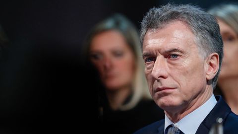 El expresidente argentino Mauricio Macri