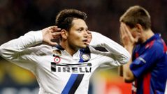 Z�rate, en su etapa en el Inter