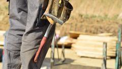 Trabajador en una obra