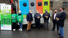 El nuevo punto limpio m�vil se present� ayer en Mora�a