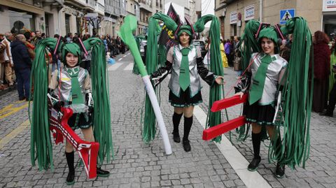 Desfile de entroido en Celanova