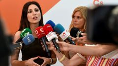 La l�der de Ciudadanos en Catalunya, Lorena Rold�n