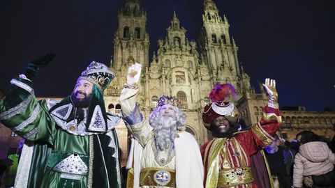 Los Reyes Magos en Santiago
