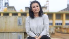 Adela L�pez, presidenta del comit� de empresa de Navantia Fene, en foto de archivo