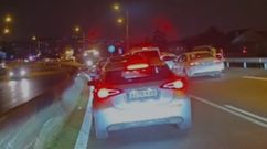 Atasco kilom�trico en la AP-9 por un accidente, a la altura de O Burgo