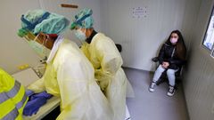 El punto de PCR sin cita del Provincial ya realiza m�s de mil pruebas diarias, con una positividad del 10 %