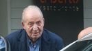 El rey Juan Carlos I, el pasado mes de noviembre en su visita a Galicia