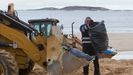 El da siguiente de San Xon en las playas de Vigo