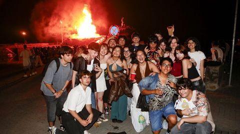 Celebracin del San Juan en Palmeira