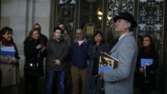 Llor�ns visita A Coru�a