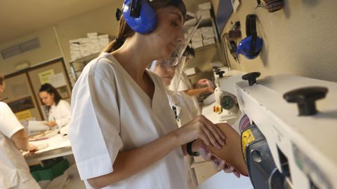 El alumnado recibe formacin para elaborar las plantillas