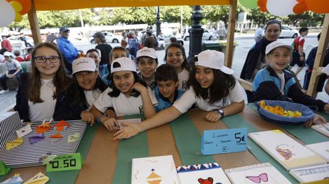 Mercado Semente en el Obelisco  
