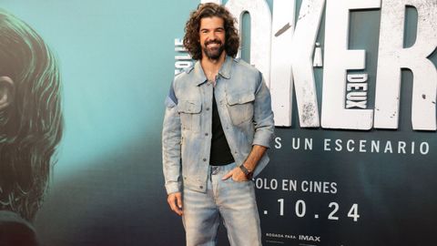 Miguel ngel Muoz durante un estreno cinematogrfico.