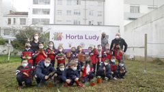 Huerto urbano del colegio Ludy