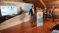 Pere Antentas, director general de Rede Aberta, en la presentaci�n en Chantada de las nuevas conexiones a internet de 10 gigas