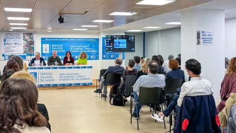 Un momento de las jornadas en las que se analizaron varios casos clínicos
