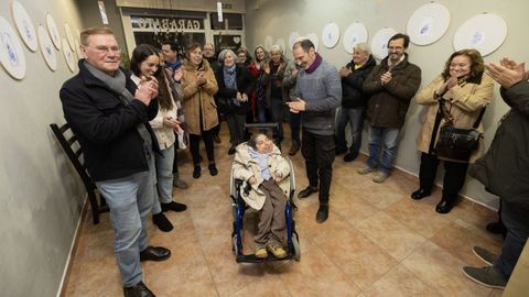 La carballesa Milagros Cotelo expone desde el s�bado en el Estudo Garabato