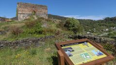 Castillo de Os Novais, en la Ruta da Encomenda, por la que discurrir� uno de las marchas programadas por el Ayuntamiento