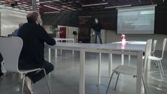 J�come, en el centro de inteligencia artificial de Ourense