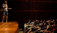 Stranks detall� ante el auditorio el rodaje de la pel�cula.