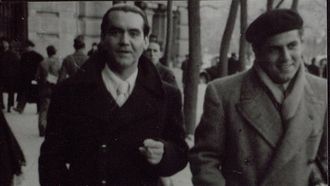 Lorca con� Rafael Rodr�guez Rap�n, que est� en el origen del filme��La bola negra�.