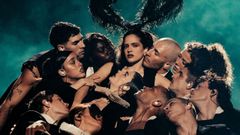 Rosal�a, en uno de sus conciertos en Madrid