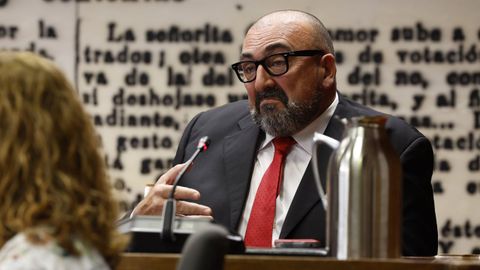 El exasesor de Jos Luis balos, Koldo Garca, comparece en la comisin del Senado por su imputacin en la presunta trama de compraventa fraudulenta de mascarillas durante la pandemia.