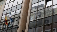 Archivos acumulados en el juzgado de Viveiro. 