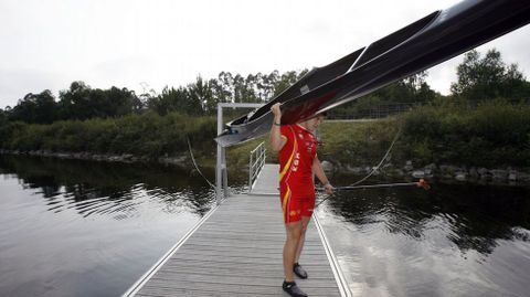 Entrenamiento en Cervo.