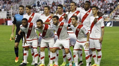 Alineaci�n del Rayo ante el C�diz