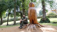 De tallar calabazas a esculpir una lechuza en Briz