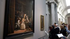 El cuadro �Las meninas�, de Vel�zquez, es uno de los iconos del Museo del Prado