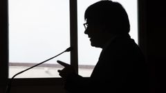 Puigdemont, durante una conferencia en el sur de Francia en unas jornadas pagadas por la Generalitat de Illa.