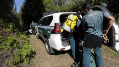 Operativo de b�squeda de la mujer desaparecida en Fazouro, Foz
