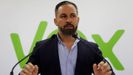El presidente de Vox, Santiago Abascal
