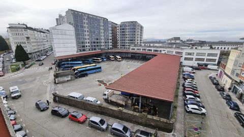 La estacin de autobuses de Lugo est en pleno centro de la ciudad