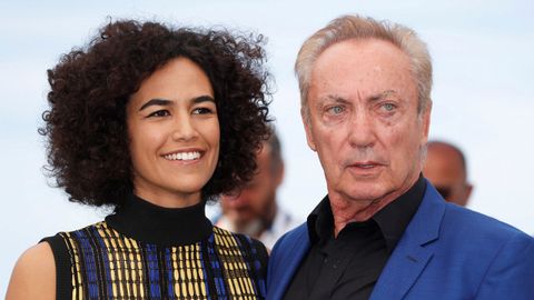 Brbara Colen y Udo Kier, protagonistas de Bacurau