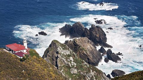 Faro de Punta Candieira, en Cedeira.