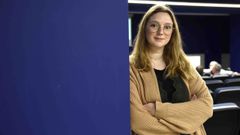 Ant�a Blanco, optometrista que particip� en Pontevedra en las jornadas sobre la enfermedad de Parkinson