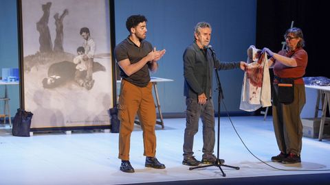  Ictus (anatom�a de A derradeira leici�n de Castelao) , de Ch�vere, en la MIT de Ribadavia