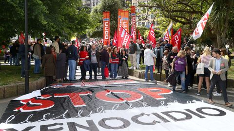Manifestaci�n del 1 de mayo en A Coru�a
