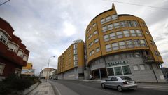 Avenida de Asturias de Foz (imagen de archivo)