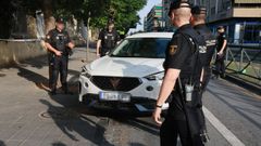 Llegada de Juana Rivas a los juzgados de Caleta. A 25 de julio del 2025, en Granada.