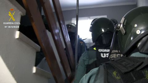 Operativo de la Guardia Civil para detenir al agresor del sargento de Cancienes