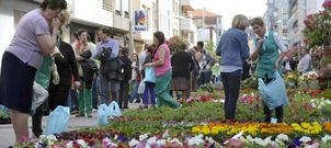 La imagen corresponde a la feria de Lal�n celebrada el Viernes Santo del pasado a�o, el 18 de abril, con una muy amplia respuesta de p�blico.