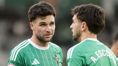 �lvaro Gim�nez y Ant�n Escobar, delanteros del Racing