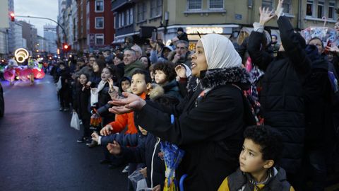 Cabalgata de Reyes en A Coru�a